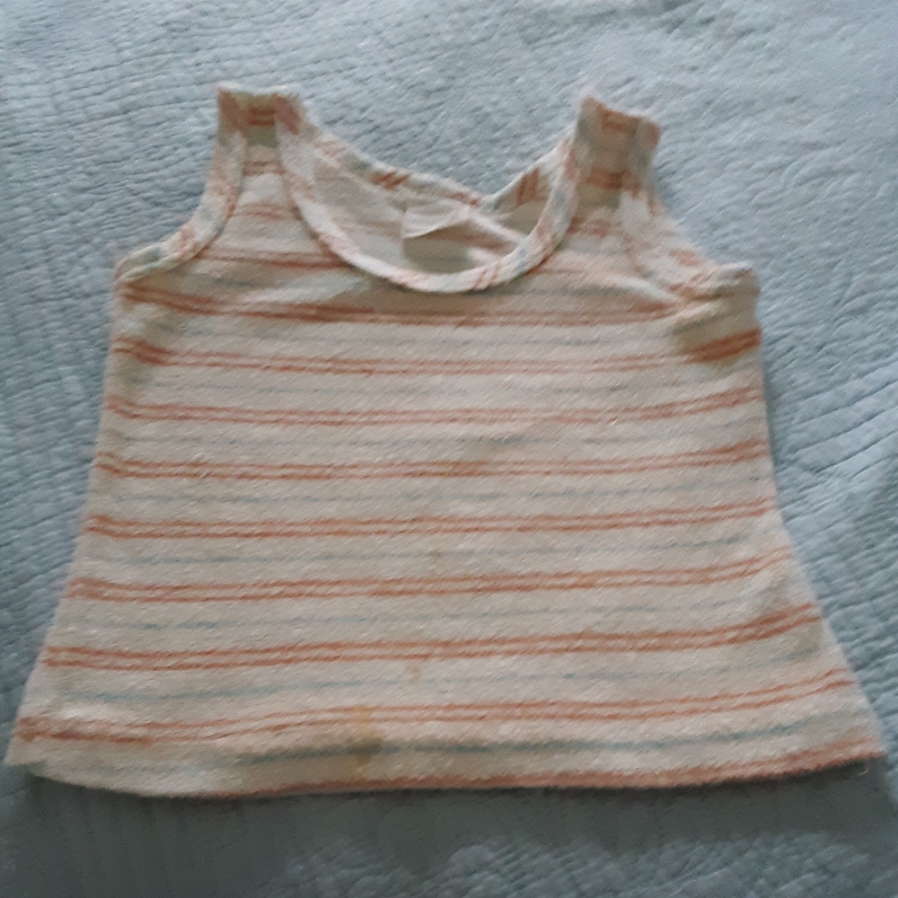 Vintage 70s or 80s? terry clothe crop tank